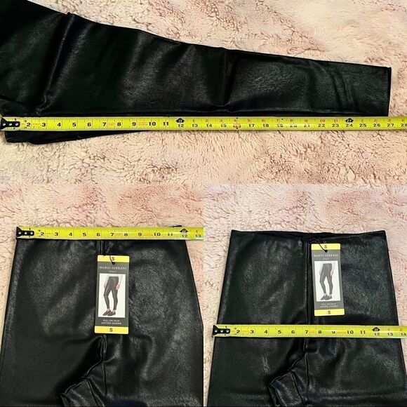 MARIO SERRANI Faux Leather Legging - Picture 7 of 8